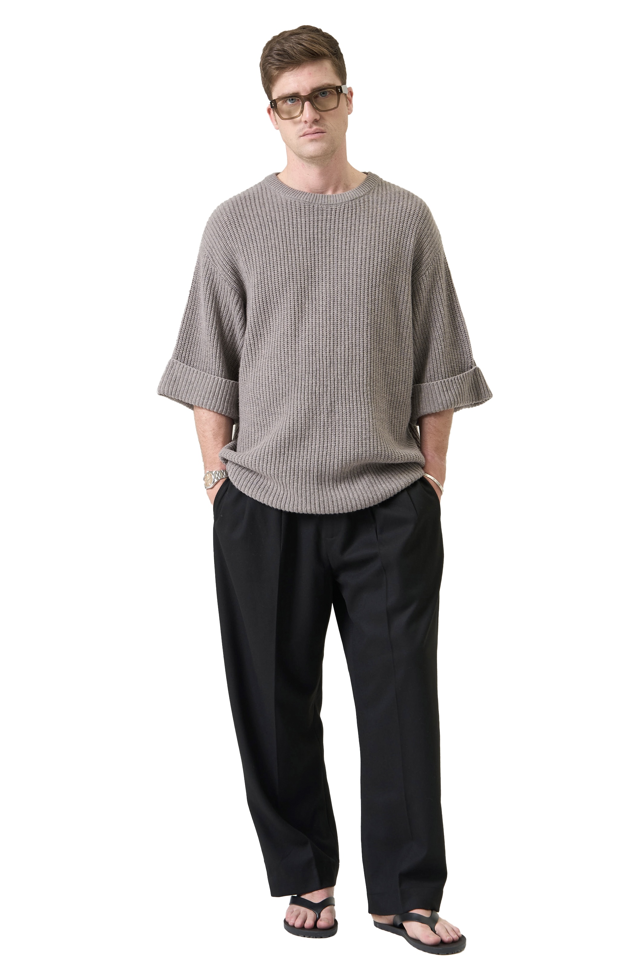 HAMOUR TOP - GREY 