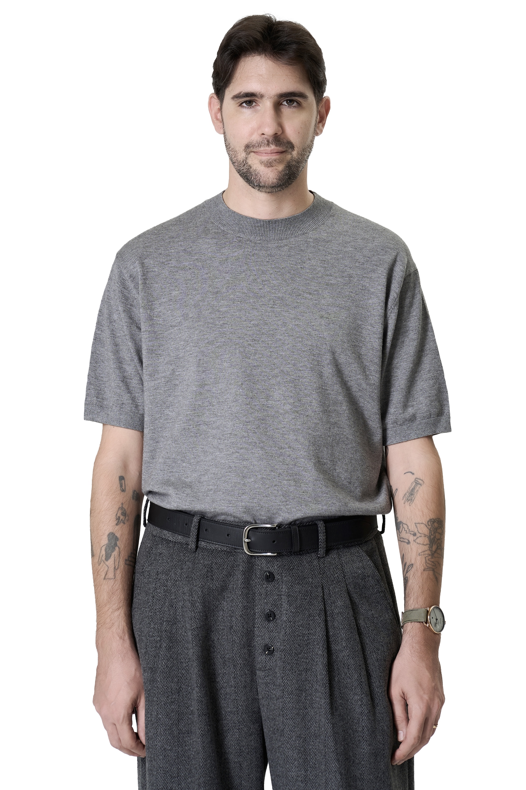 NILES TOP - GREY 