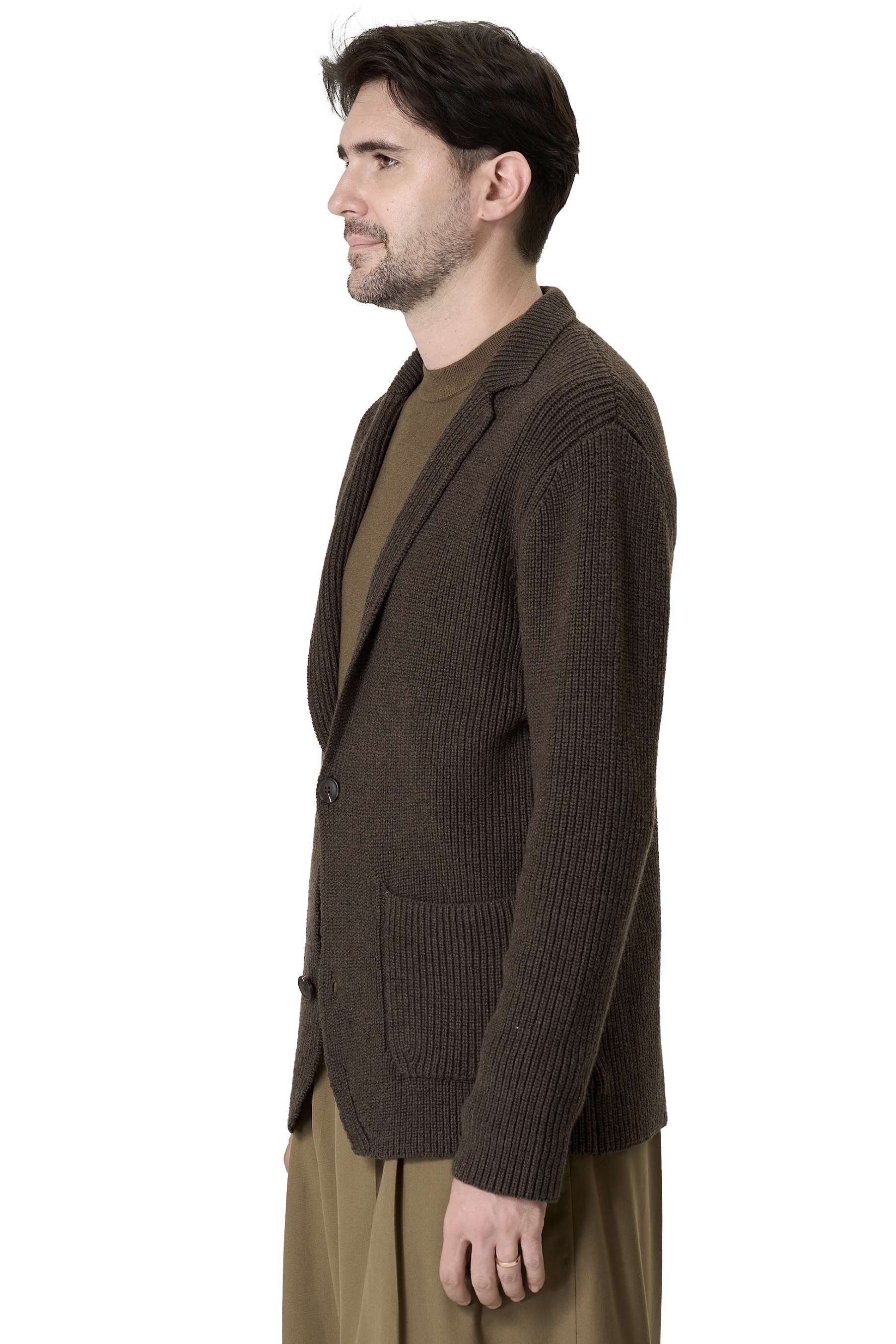NEWTON CARDIGAN - BROWN
