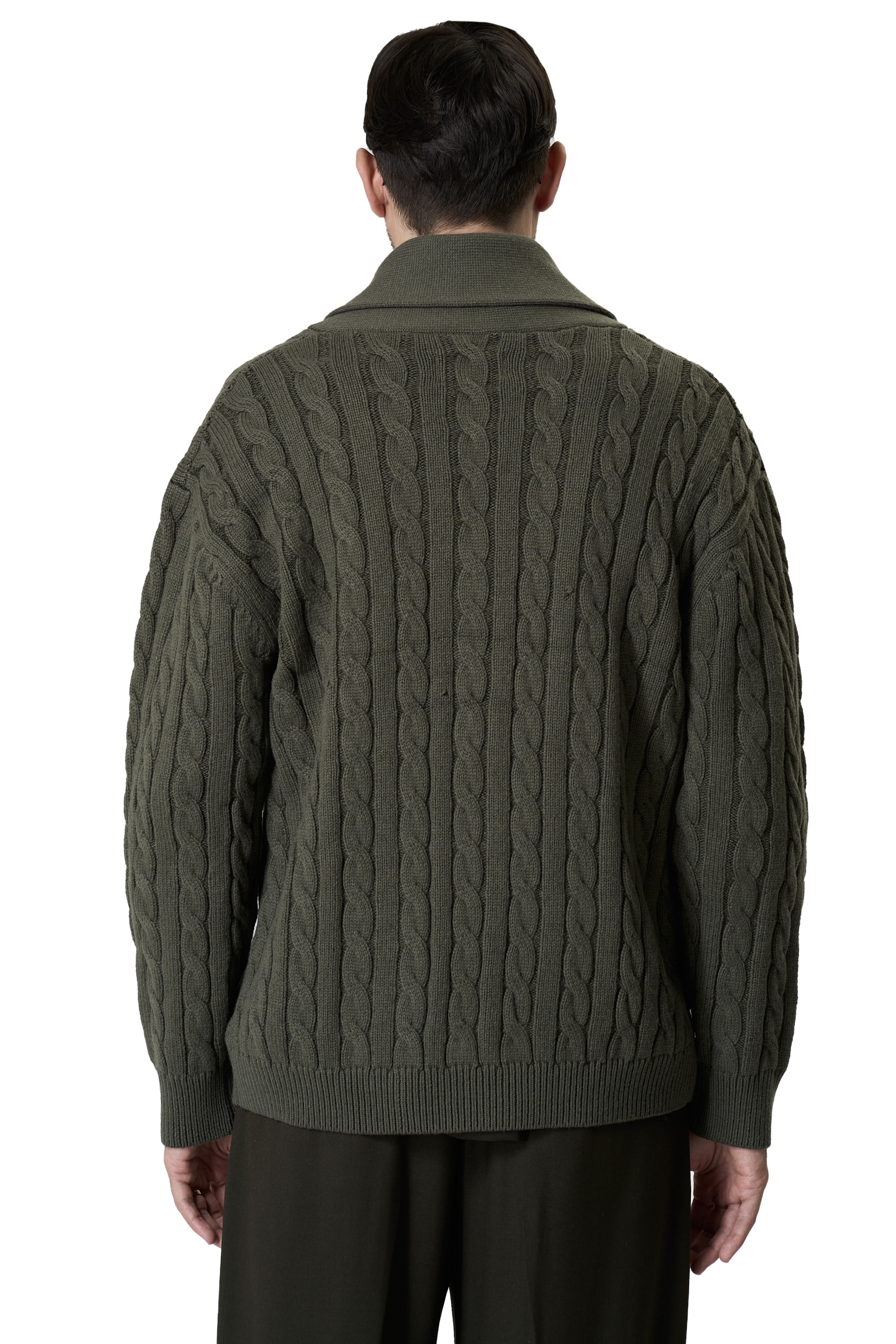 ROWE CARDIGAN - GREEN 