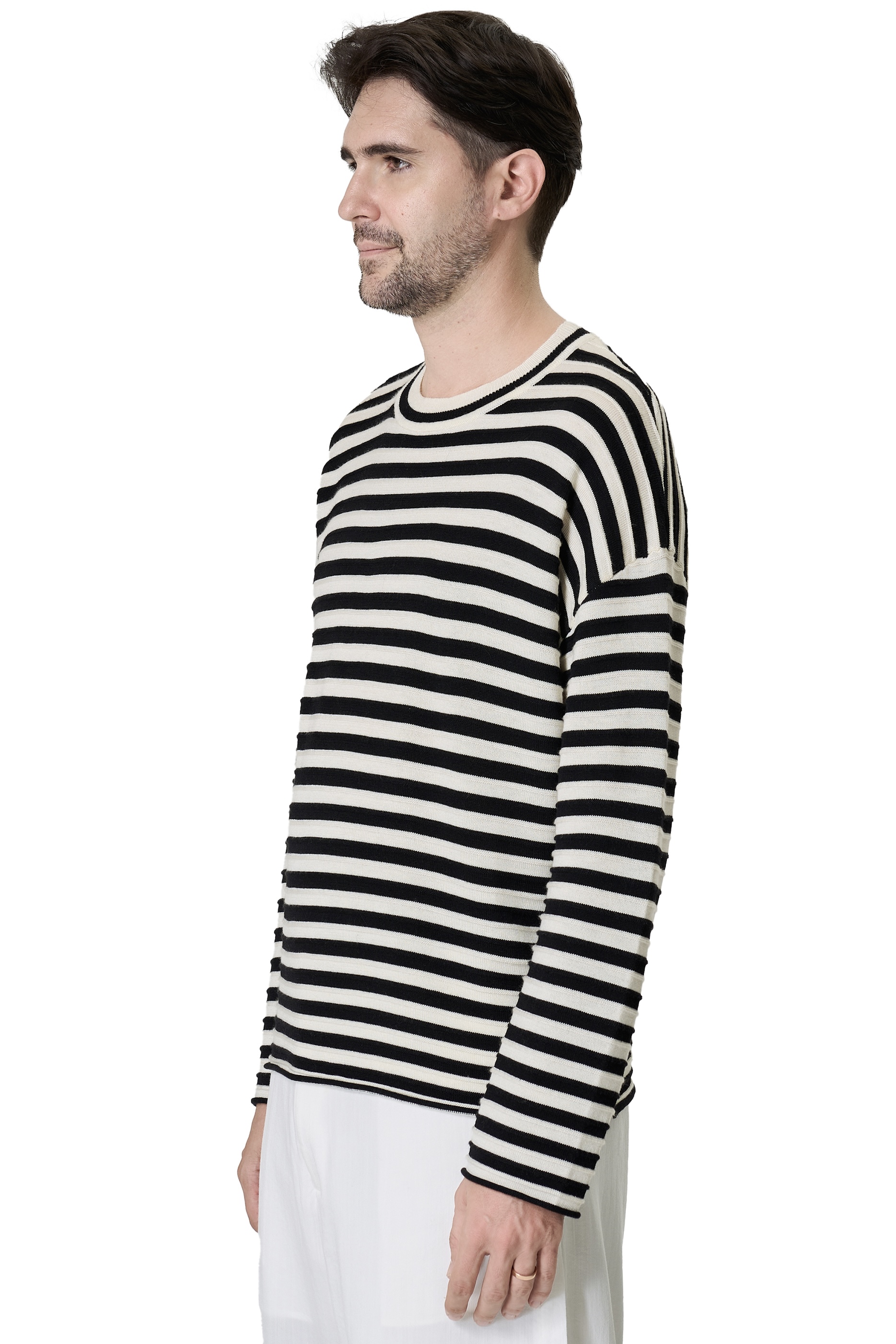 SONI TOP - BLACK AND WHITE 