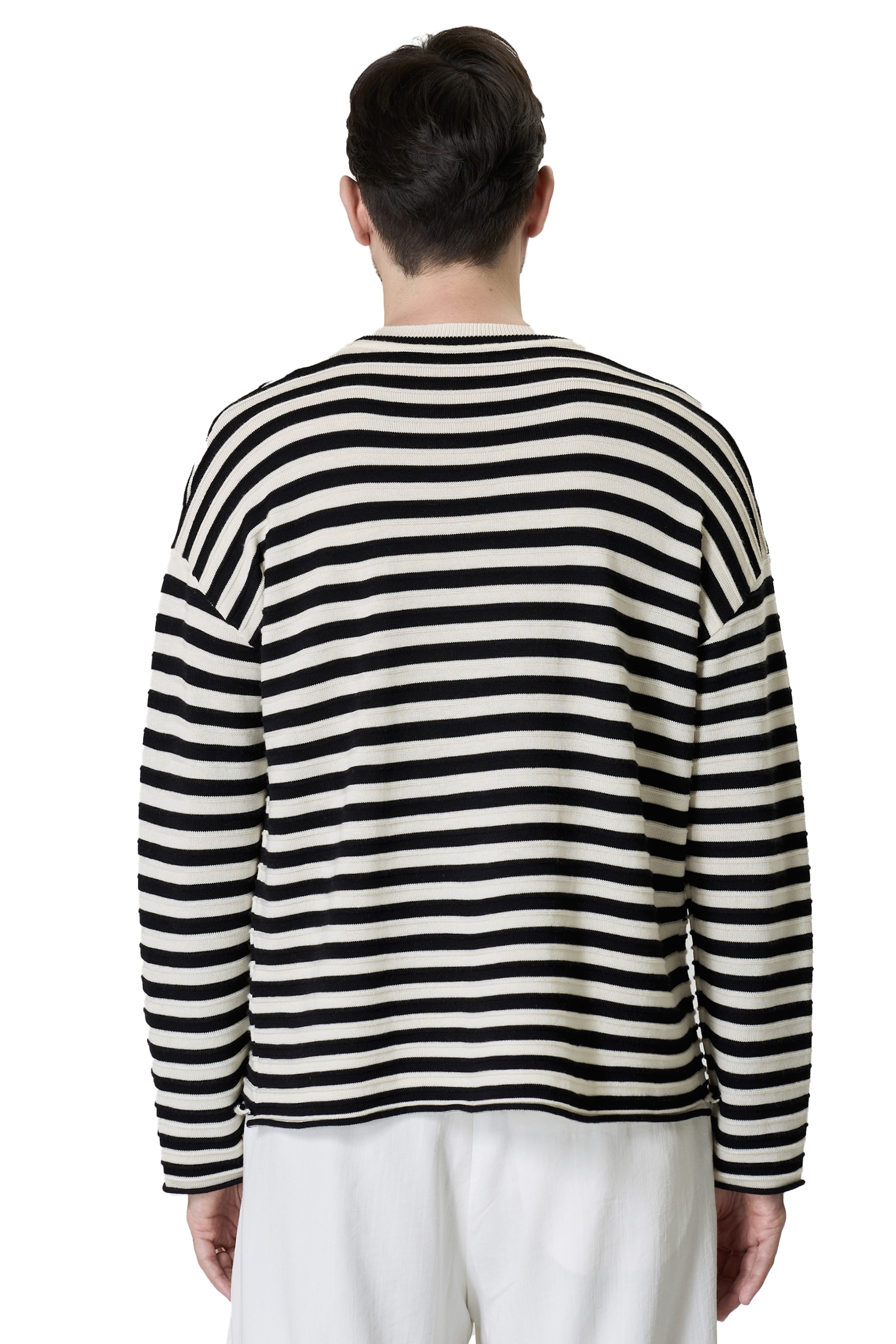 SONI TOP - BLACK AND WHITE 