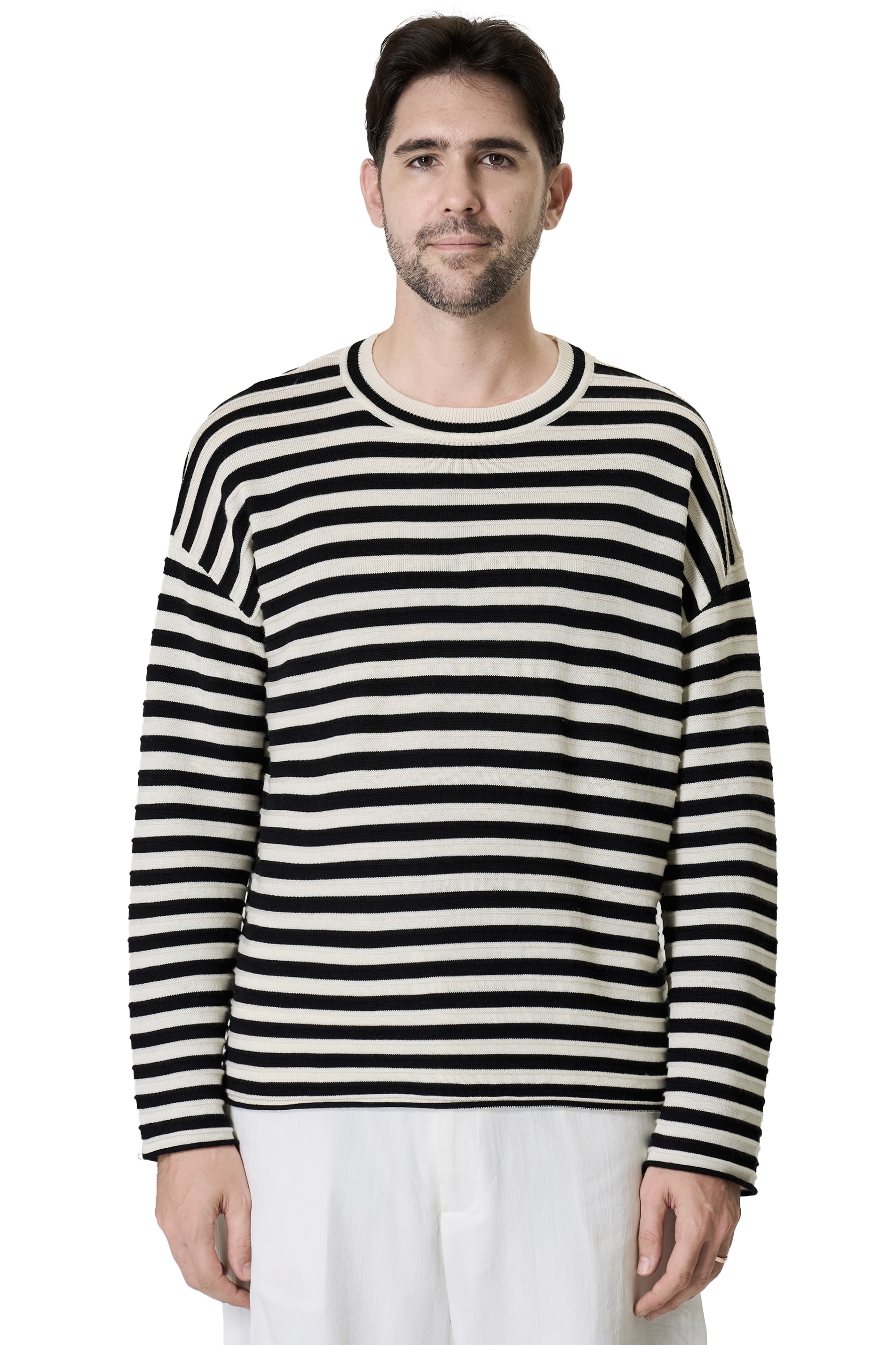 SONI TOP - BLACK AND WHITE 