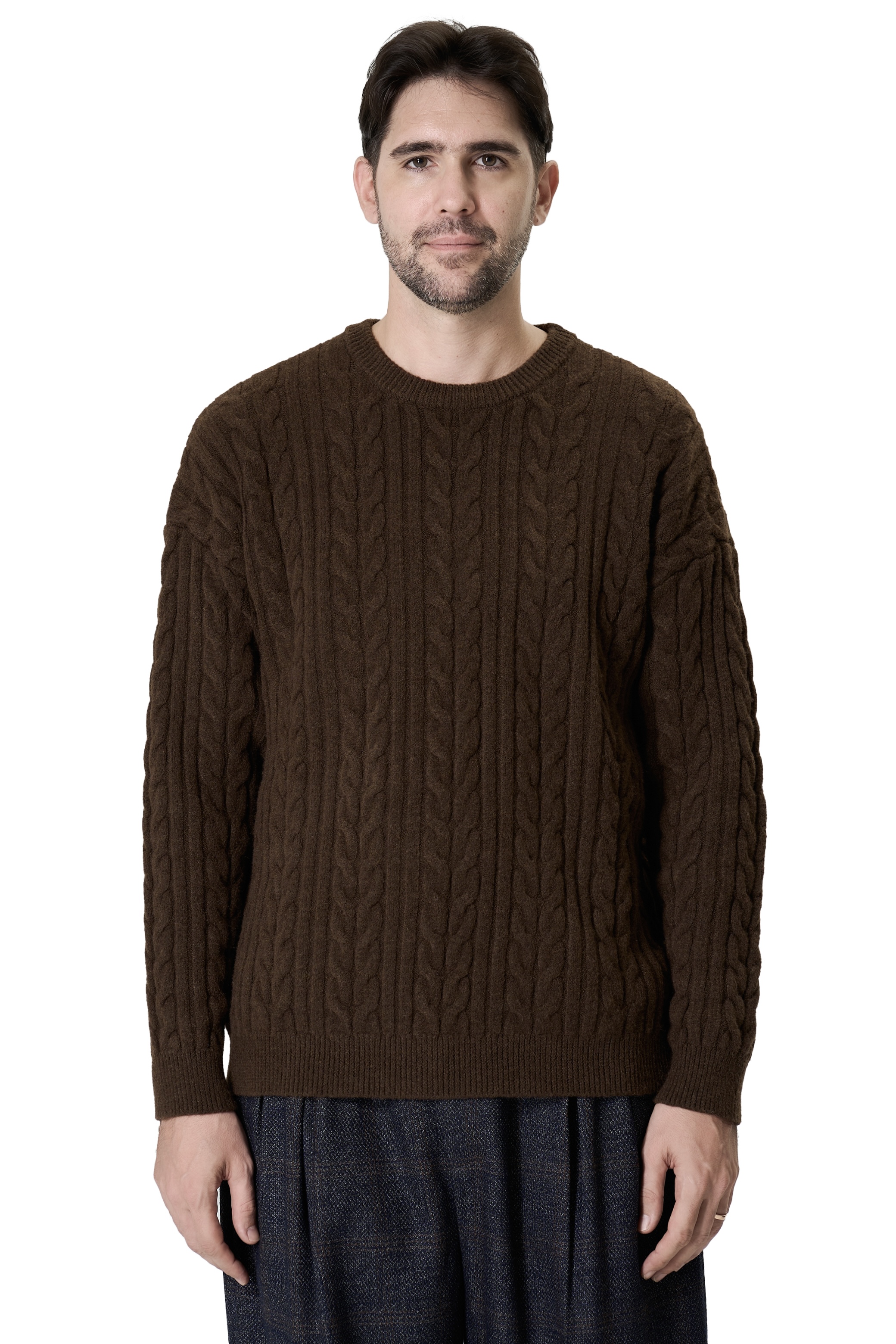 HARRIS SWEATER - BROWN 