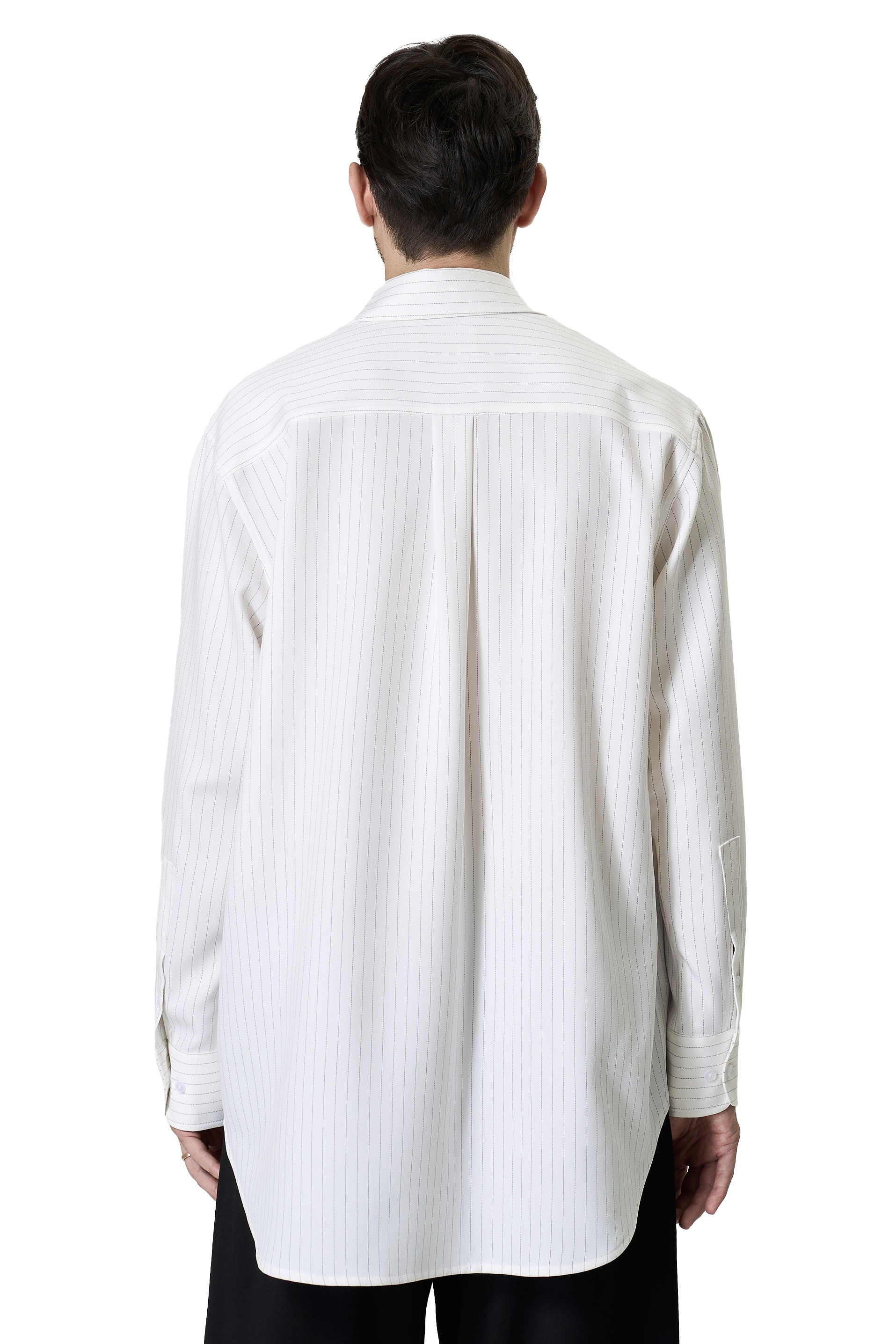 CARL SHIRT - WHITE STRIPED