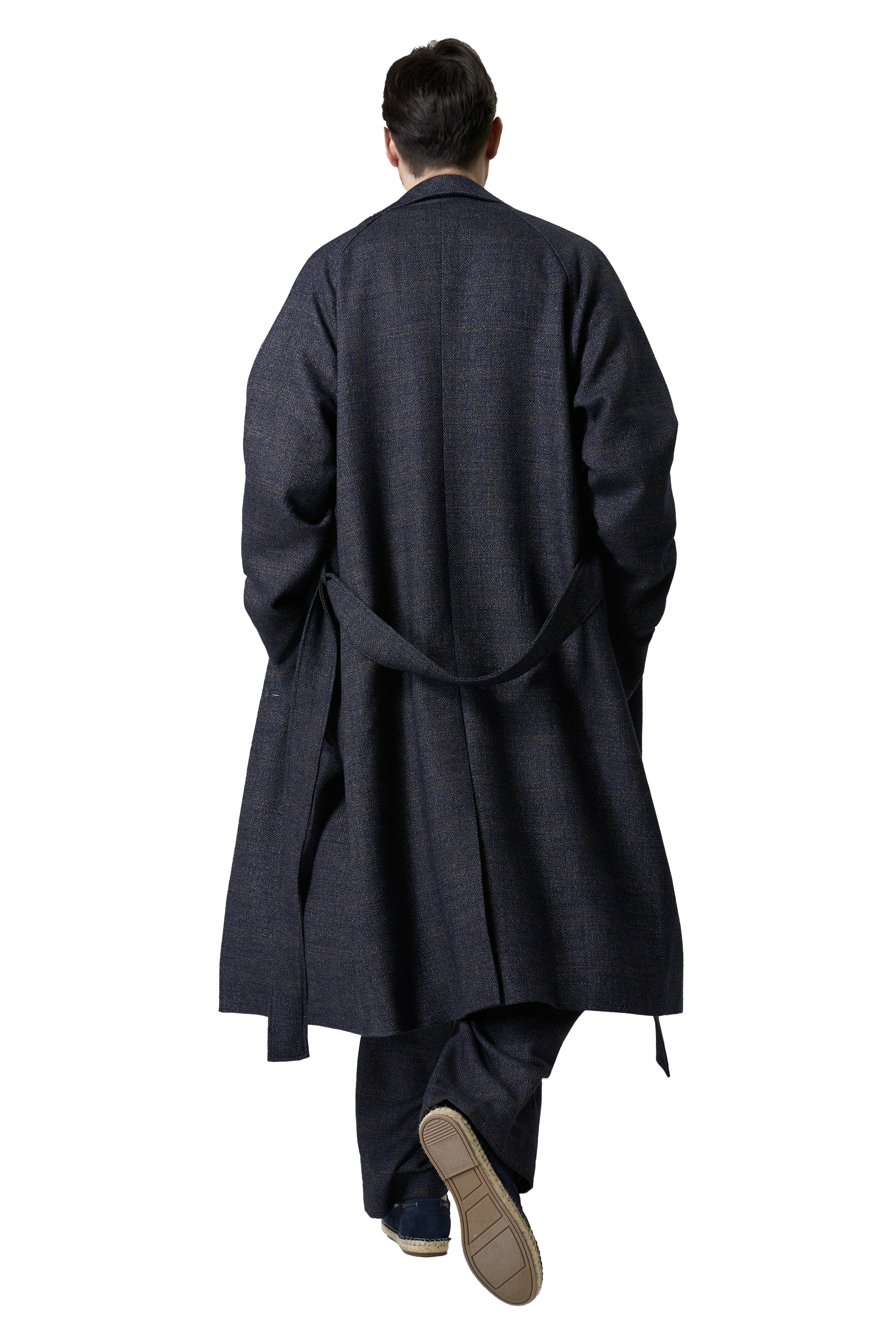 BURNHAM COAT - NAVY 