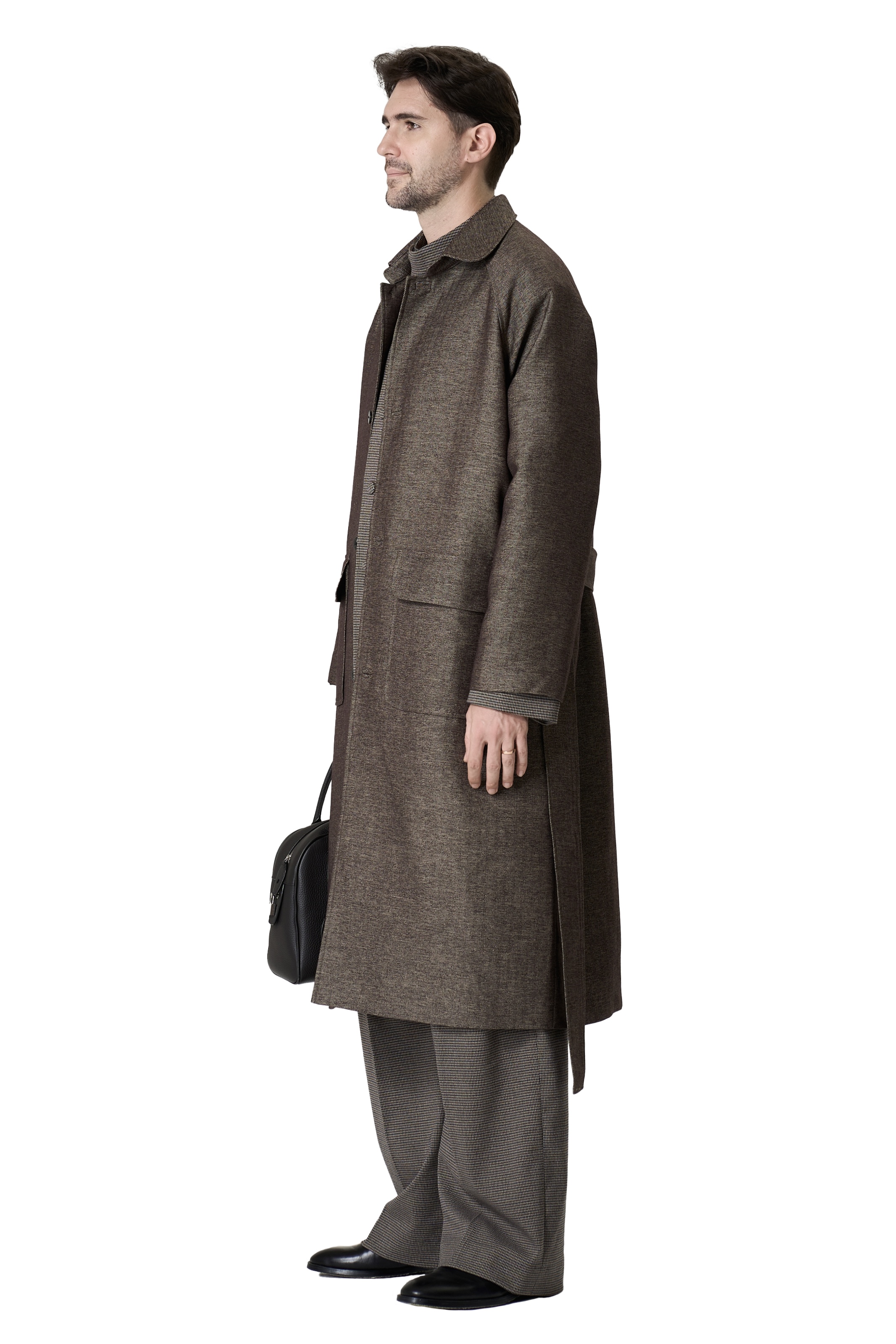 BURNHAM COAT - BROWN 
