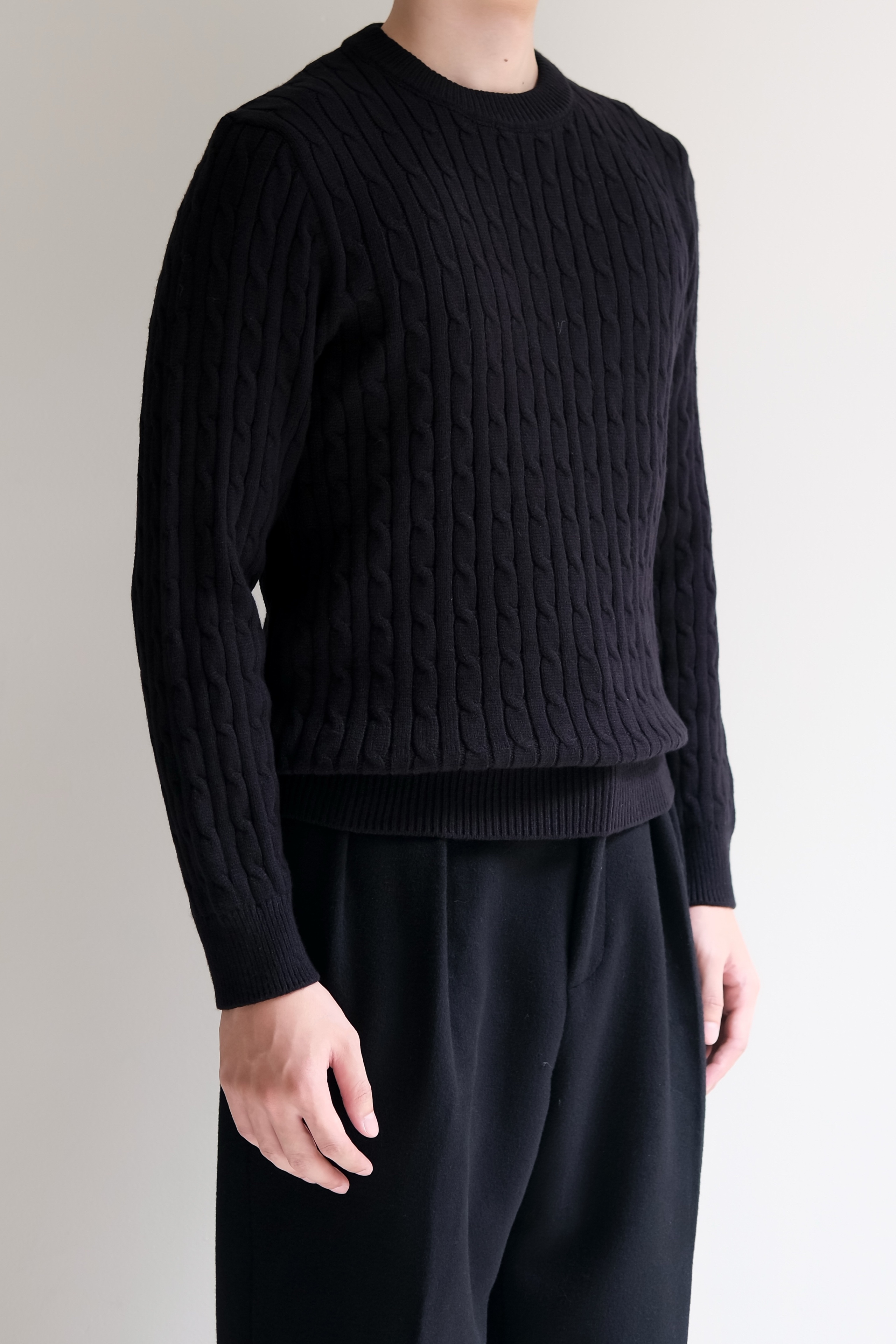 ALDO SWEATER - BLACK 