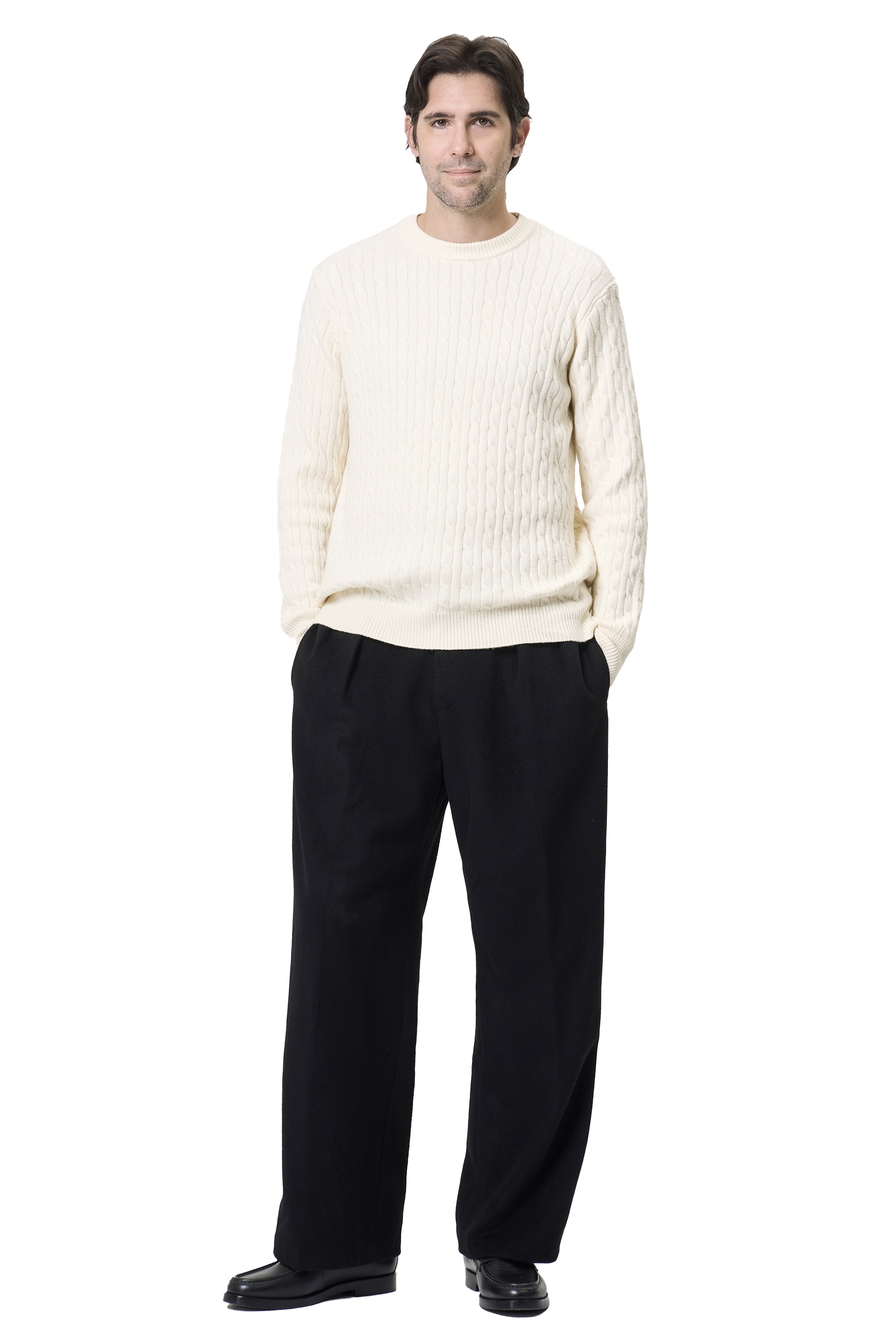 ALDO SWEATER - OFF WHITE 