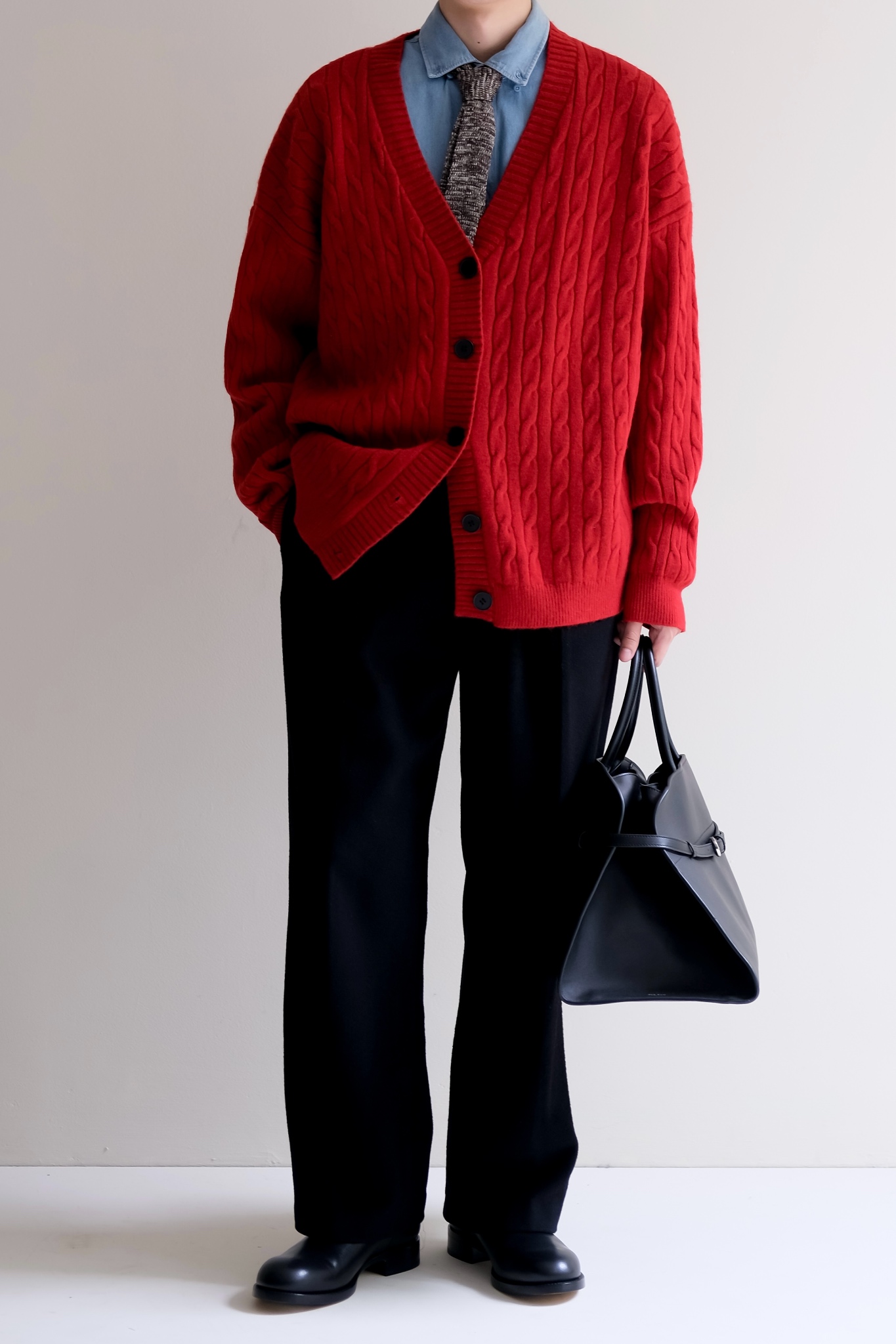 SANDOR CARDIGAN - RED 
