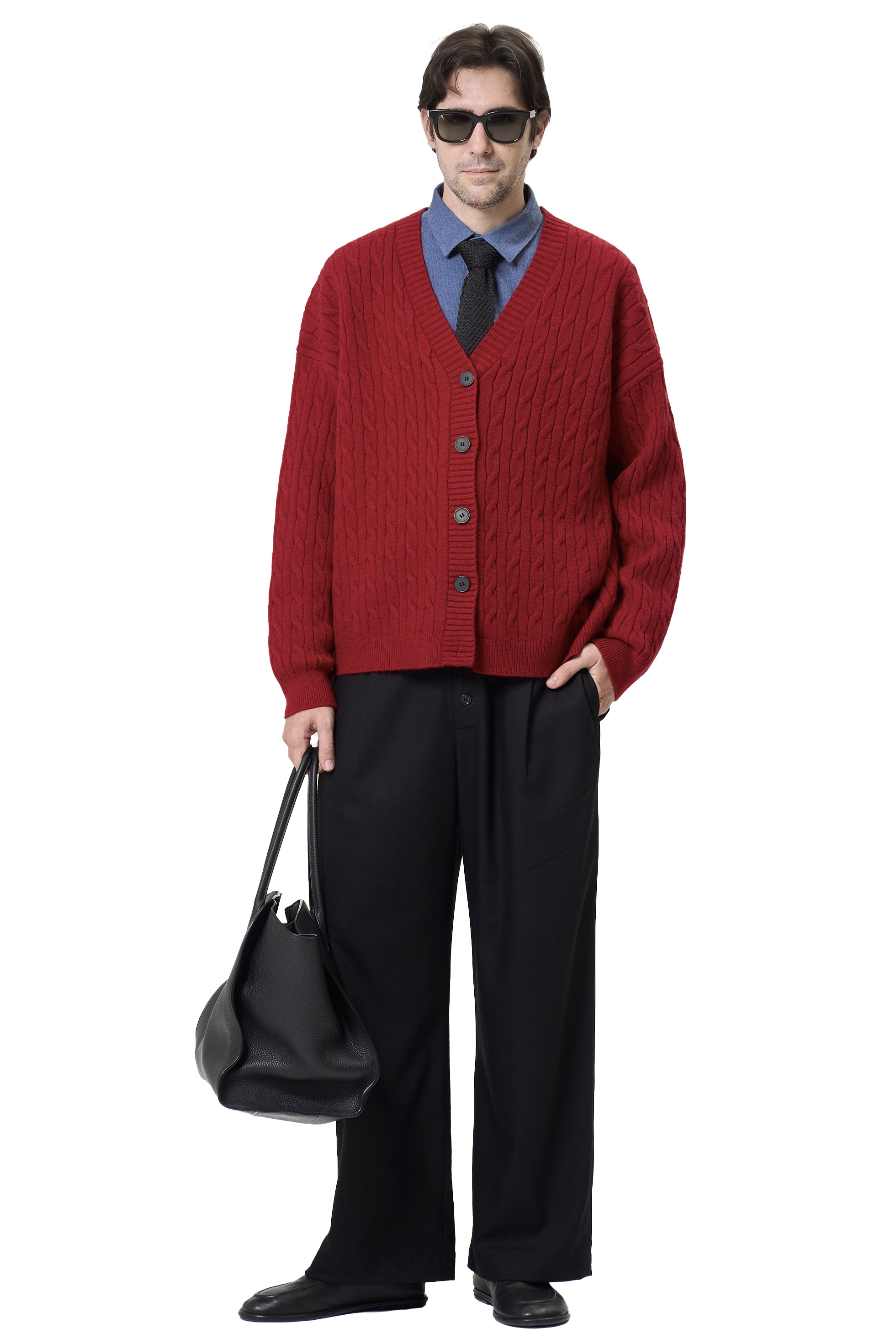 SANDOR CARDIGAN - RED 