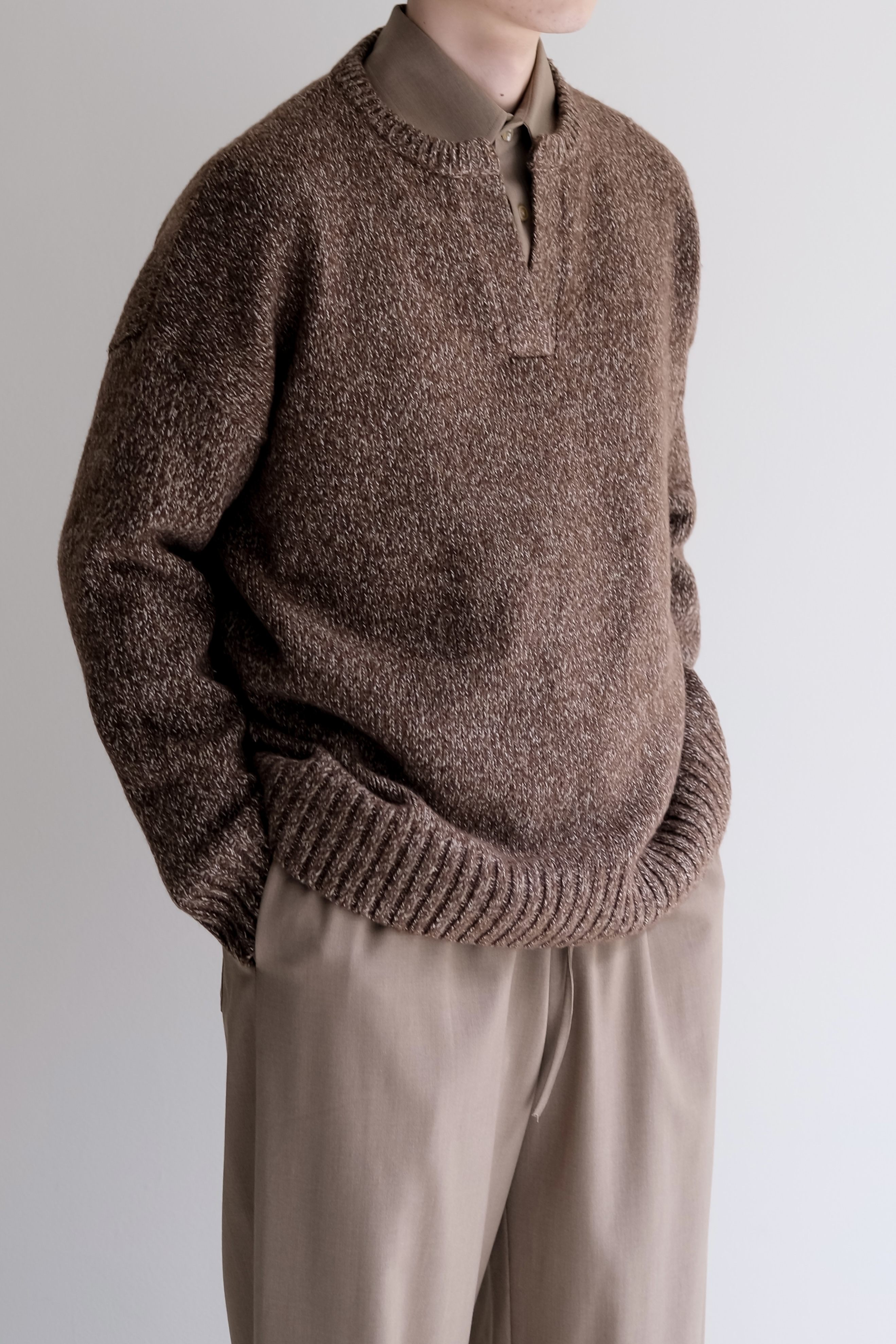 DAGNY SWEATER - BROWN