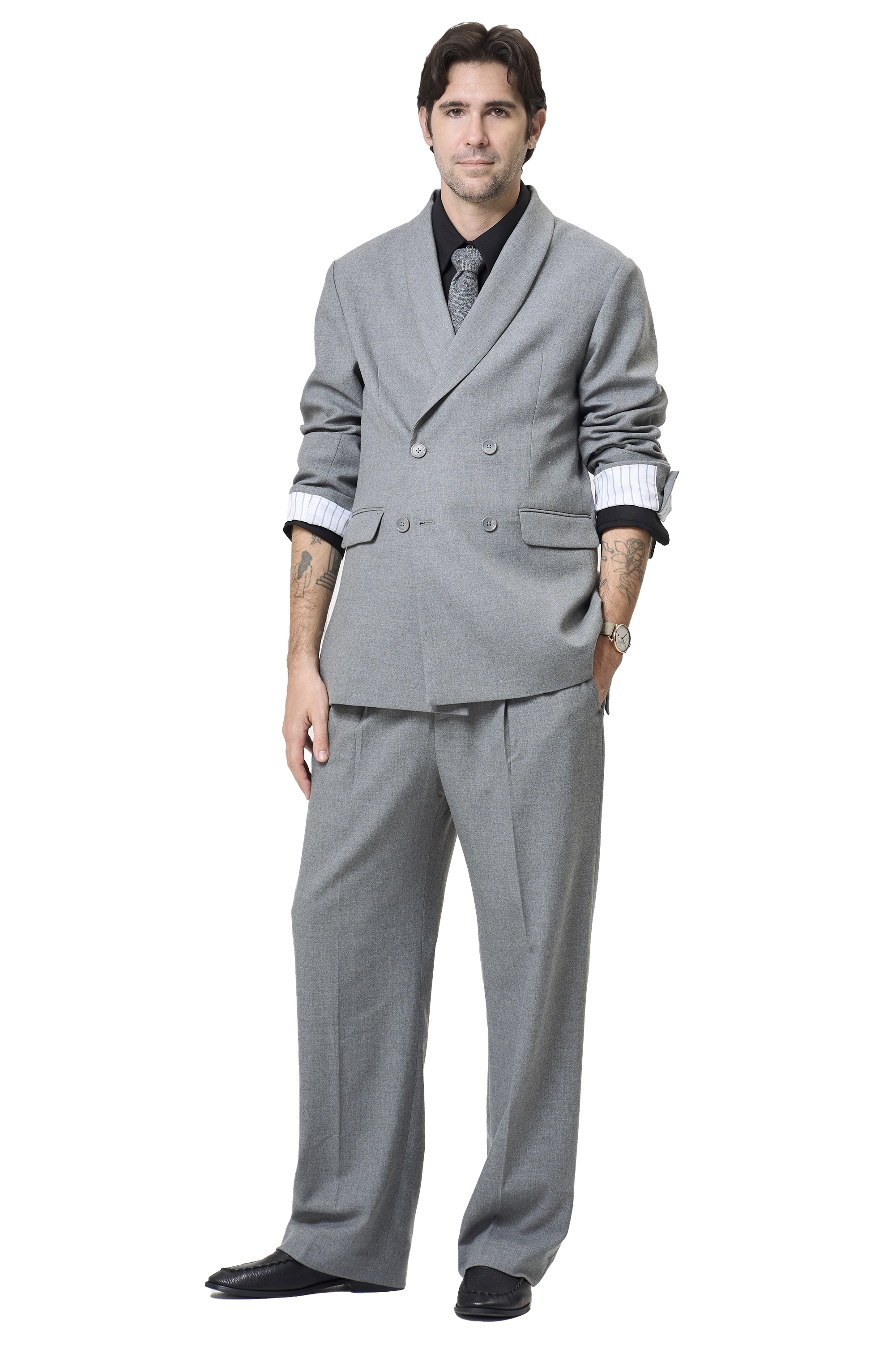 NATHAN PANT - LIGHT GREY 